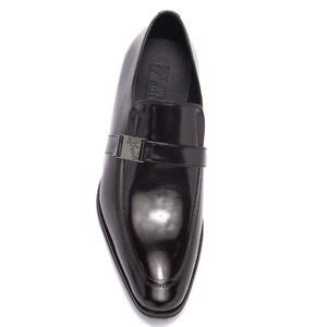 versace spazzolato leather monk strap loafer|Versace loafers for men.